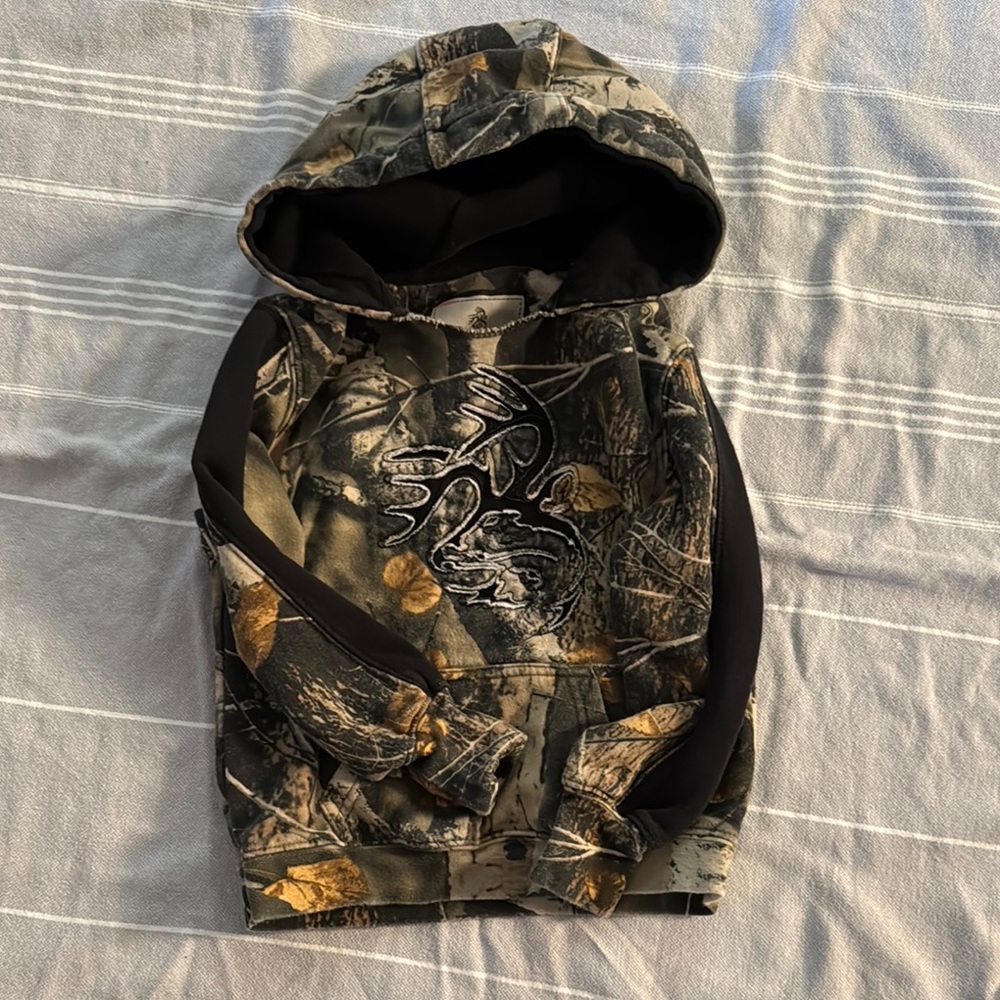 Legendary Whitetails Camouflage Sweatshirt Brown and Green